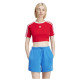 Adidas Γυναικεία κοντομάνικη μπλούζα 3-Stripes Baby Tee